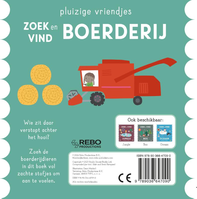 Achterkant van Zoek en vind Boerderij