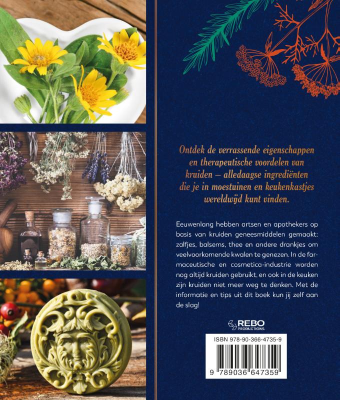 Achterkant van De kruidenapotheek