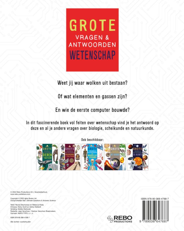 Achterkant van Wetenschap