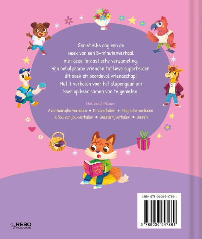 Achterkant van De liefste verhalen