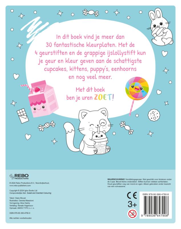 Achterkant van Zoete geuren en kleuren