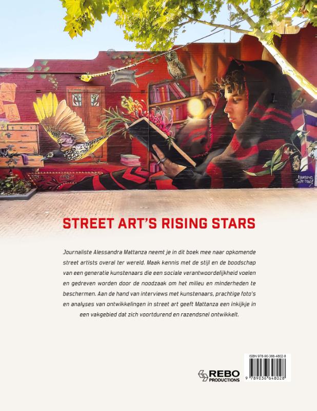 Achterkant van Street art's rising stars