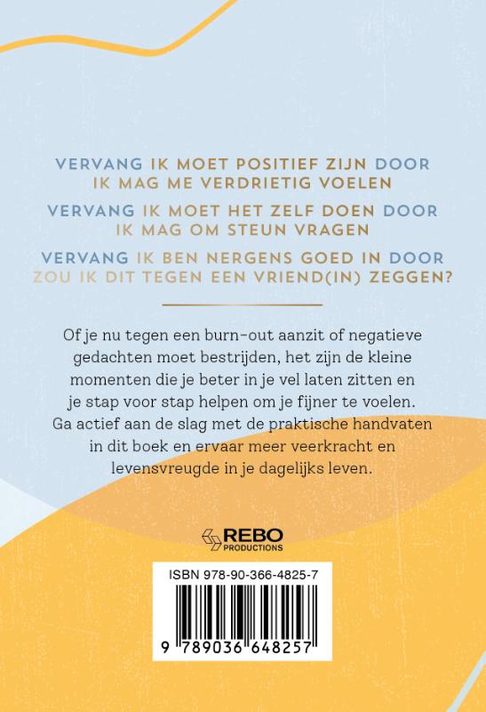 Achterkant van Things to do when you're feeling blue