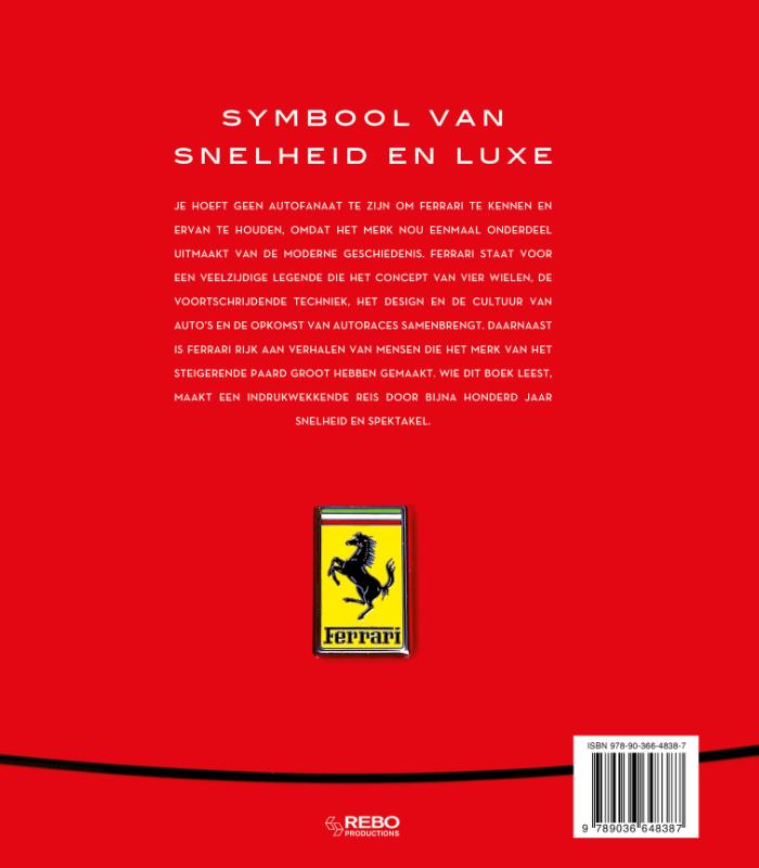 Achterkant van Ferrari