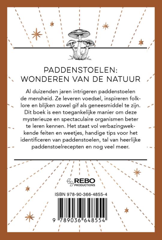 Achterkant van Het kleine boek paddenstoelen