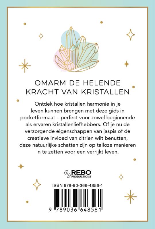 Achterkant van Het kleine boek kristalhealing