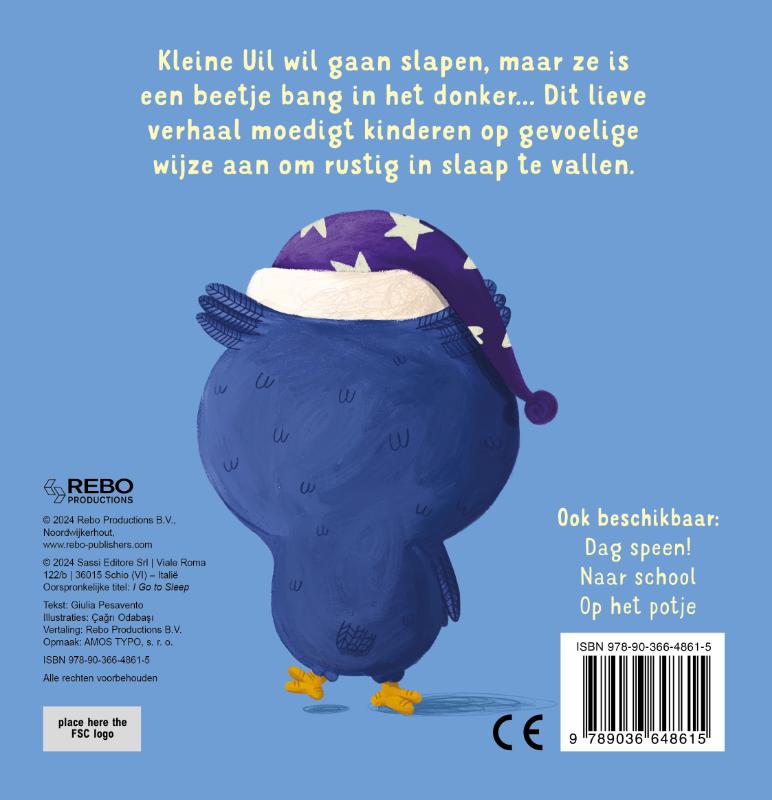 Achterkant van Lekker slapen – Stap voor stap