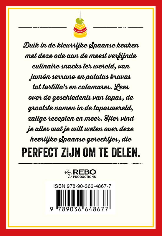 Achterkant van Het kleine zakboek tapas