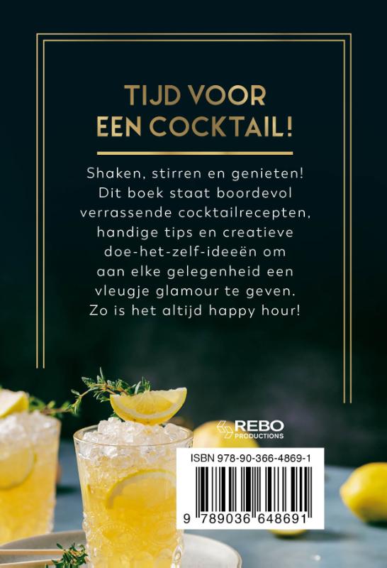 Achterkant van Het kleine boek voor cocktaillovers