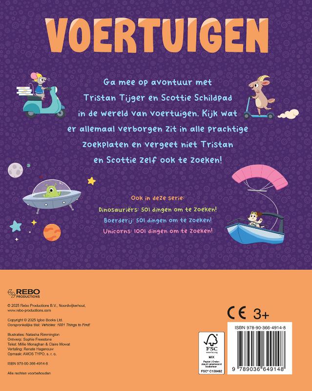 Achterkant van Voertuigen - 1001 dingen om te zoeken!