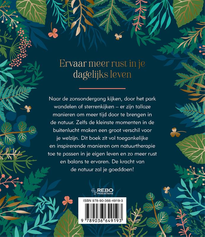 Achterkant van Vind rust in je hoofd