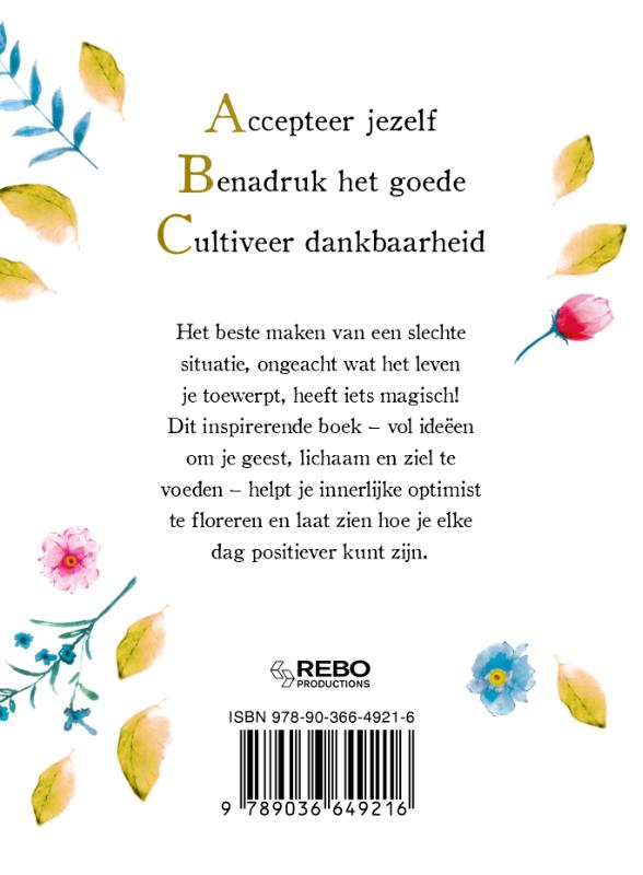 Achterkant van Positiviteit van A tot Z - A tot Z