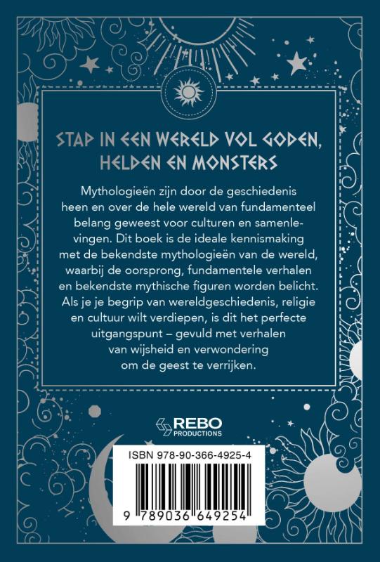 Achterkant van Het kleine boek mythologie