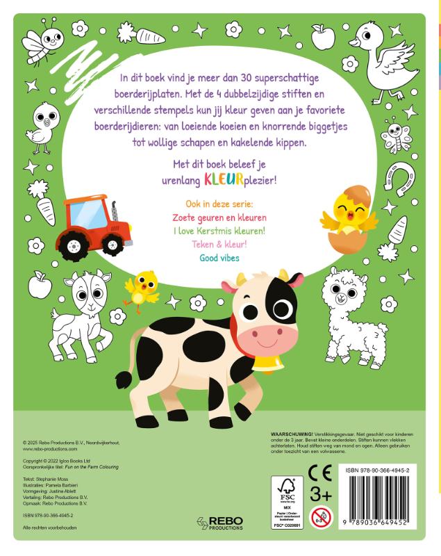 Achterkant van Boerderij kleuren! - Kleurmania