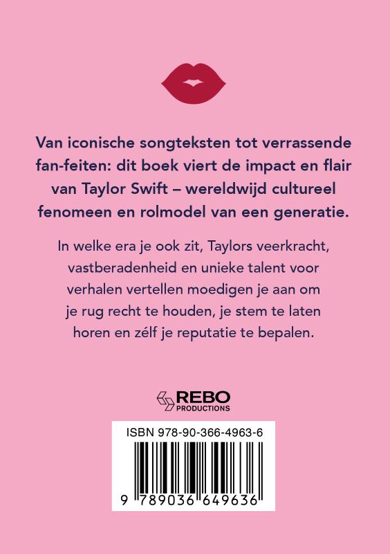 Achterkant van De wereld van Taylor Swift