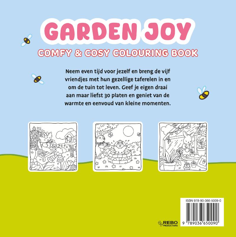 Achterkant van Garden joy