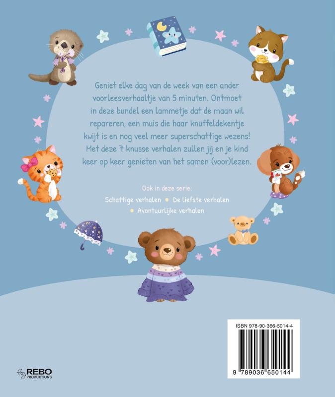 Achterkant van Knuffelverhalen