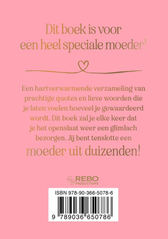 Achterkant van Mom in a million