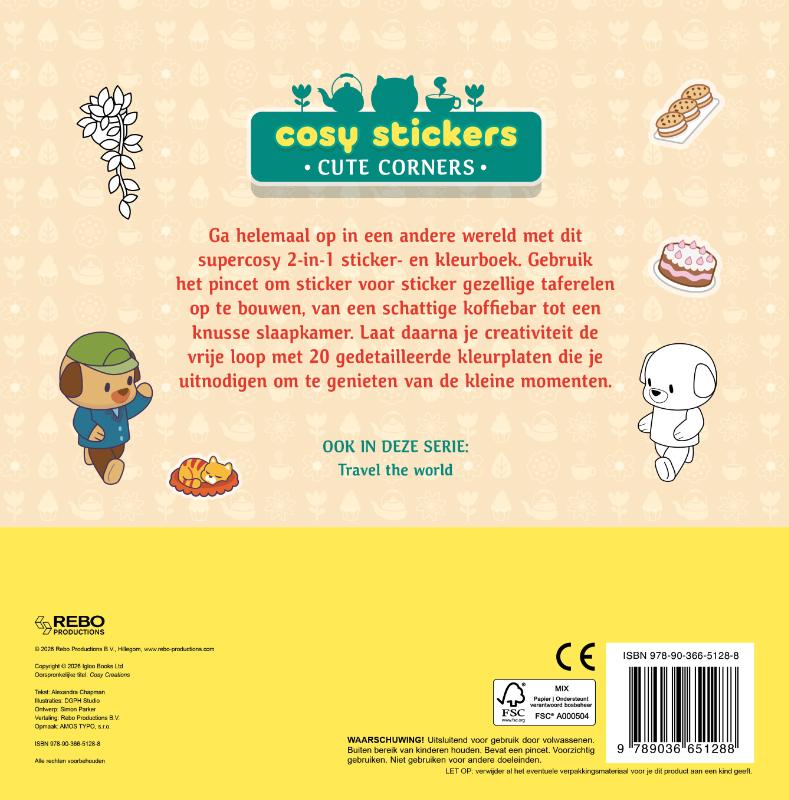 Achterkant van Cute corners