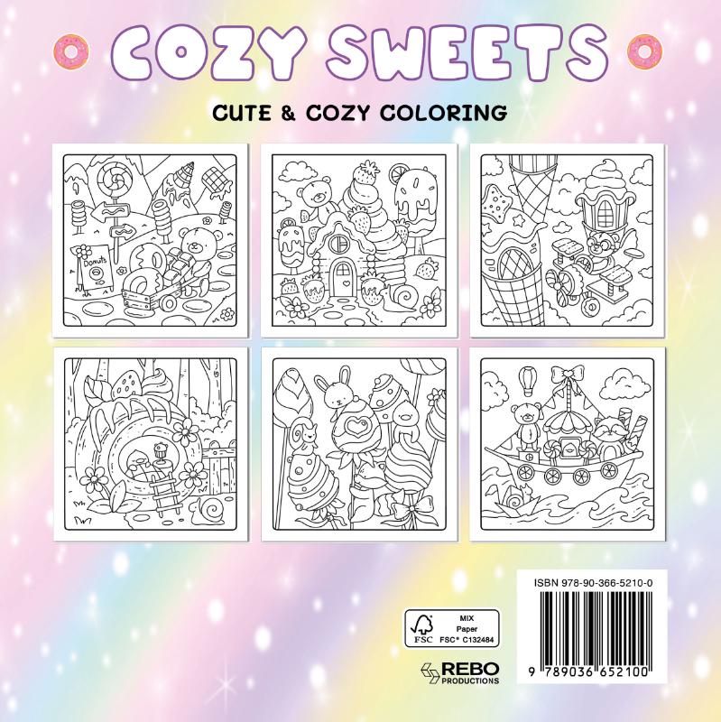 Achterkant van Cozy sweets