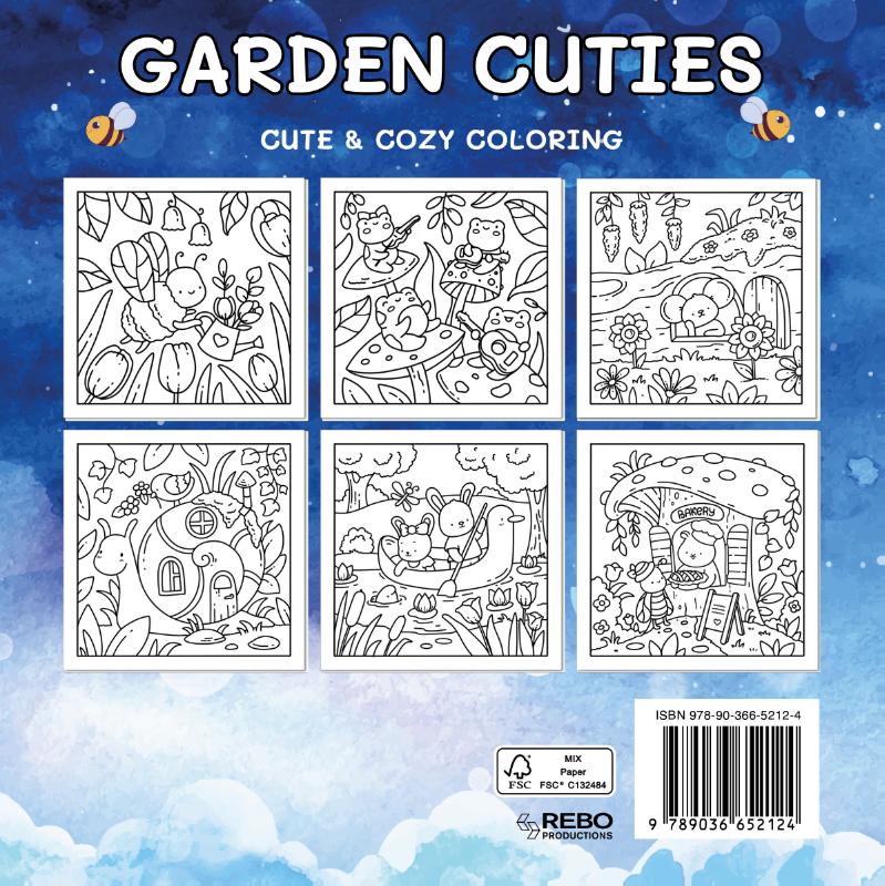 Achterkant van Garden cuties