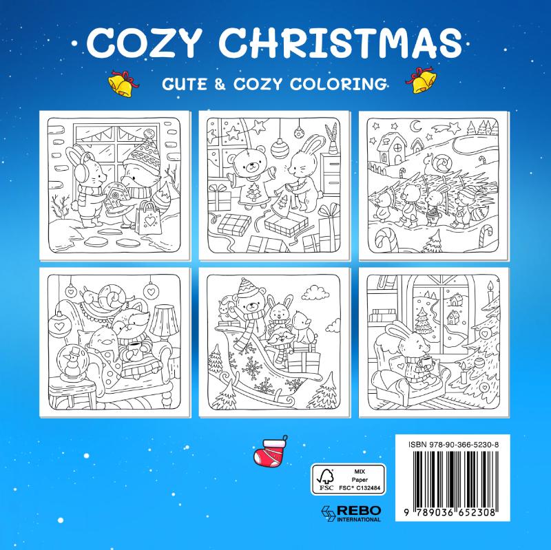 Achterkant van Cozy Christmas