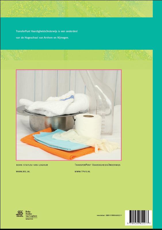 Achterkant van Werkcahier kwalificatieniveau 3