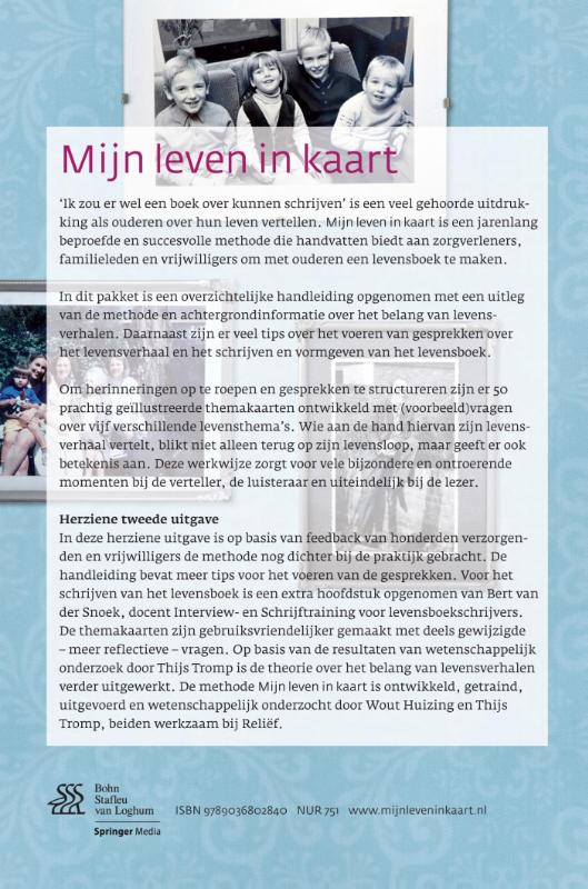 Achterkant van Mijn leven in kaart