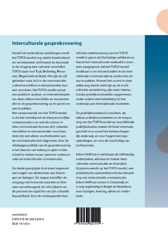 Achterkant van Interculturele gespreksvoering