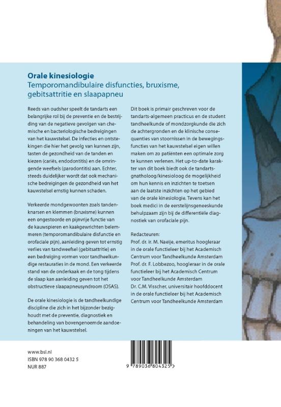 Achterkant van Orale kinesiologie