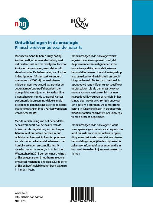 Achterkant van Ontwikkelingen in de oncologie