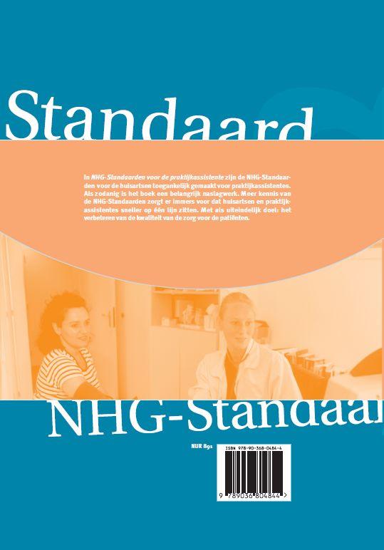 Achterkant van NHG-standaarden voor de praktijkassistente 2014