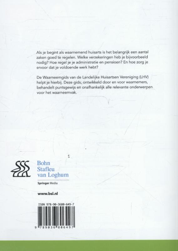 Achterkant van Waarneemgids
