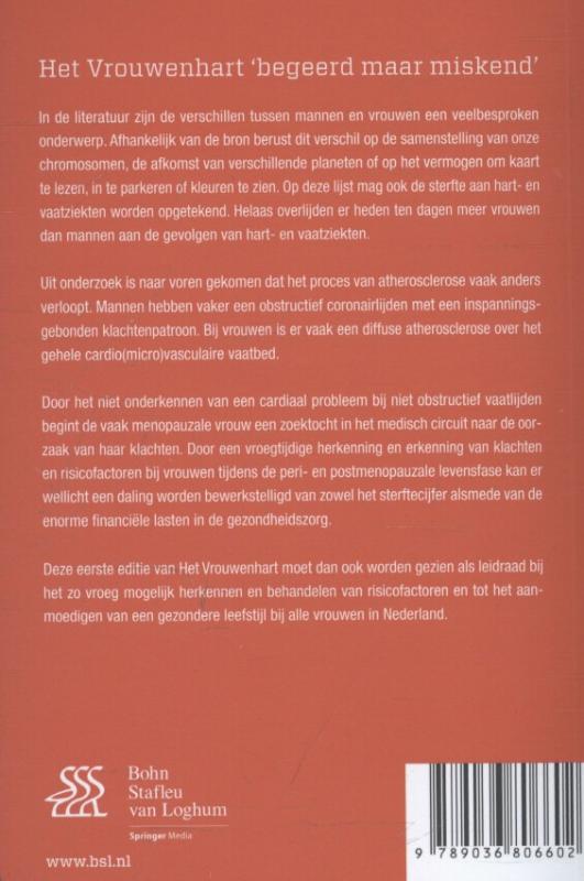 Achterkant van Het vrouwenhart begeerd maar miskend