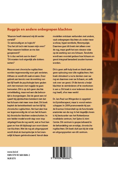 Achterkant van Rugpijn en andere onbegrepen klachten