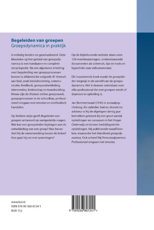 Achterkant van Begeleiden van groepen