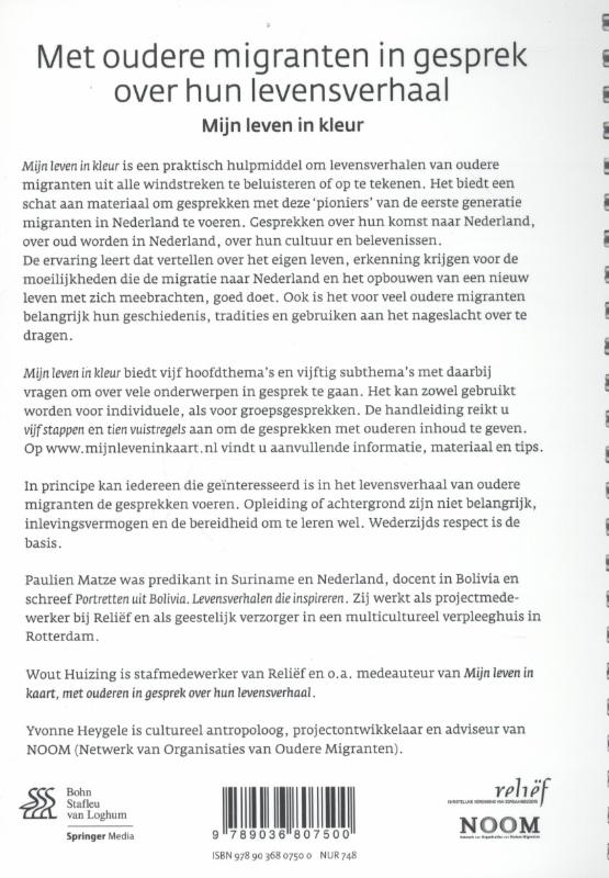 Achterkant van Met oudere migranten in gesprek over hun levensverhaal