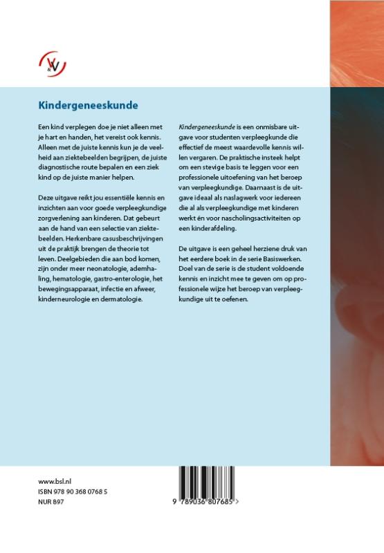 Achterkant van Kindergeneeskunde