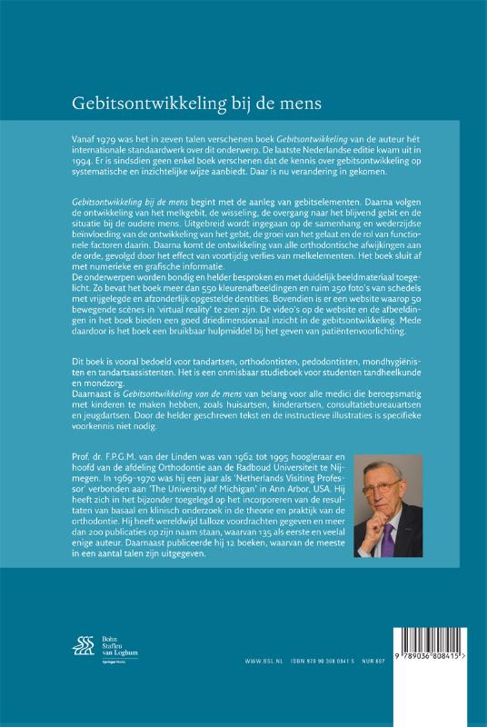 Achterkant van Gebitsontwikkeling bij de mens
