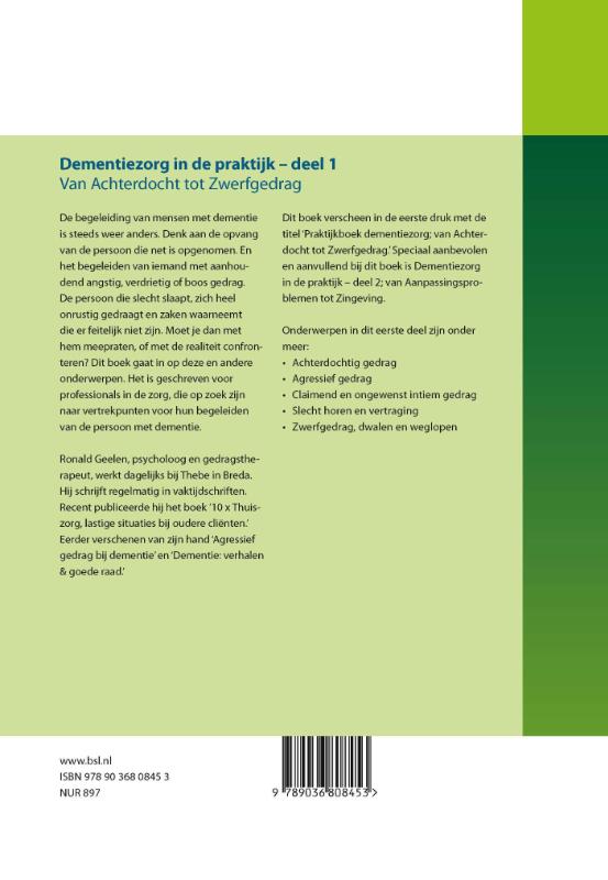 Achterkant van deel 1