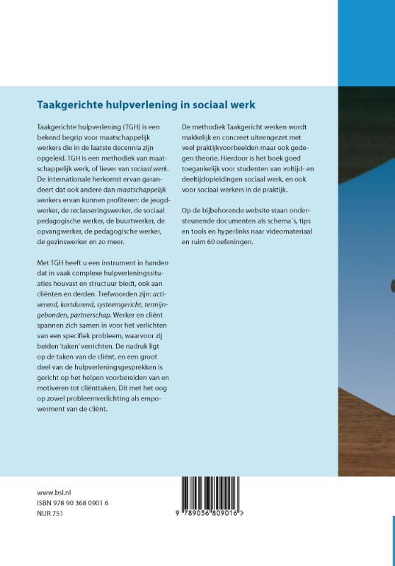 Achterkant van Taakgerichte hulpverlening in sociaal werk