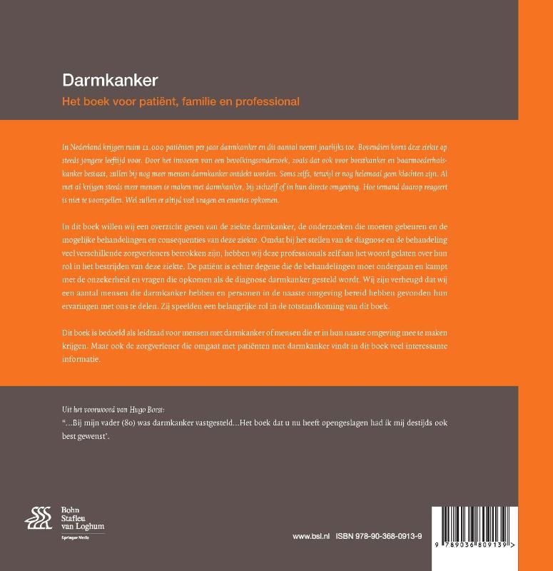 Achterkant van Darmkanker