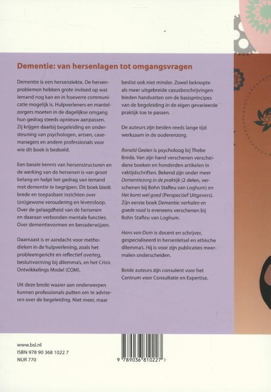 Achterkant van Dementie: van hersenlagen tot omgangsvragen