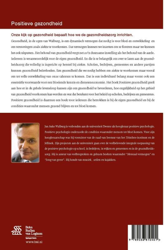 Achterkant van Positieve gezondheid