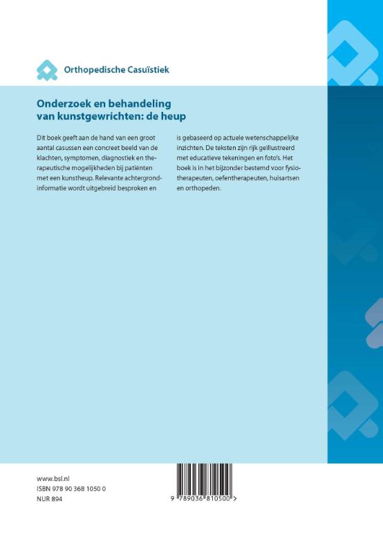 Achterkant van Kunstgewrichten: de heup