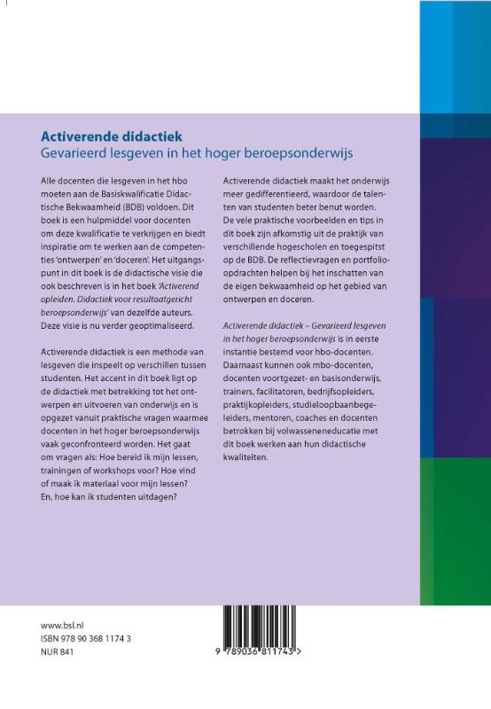 Achterkant van Activerende didactiek
