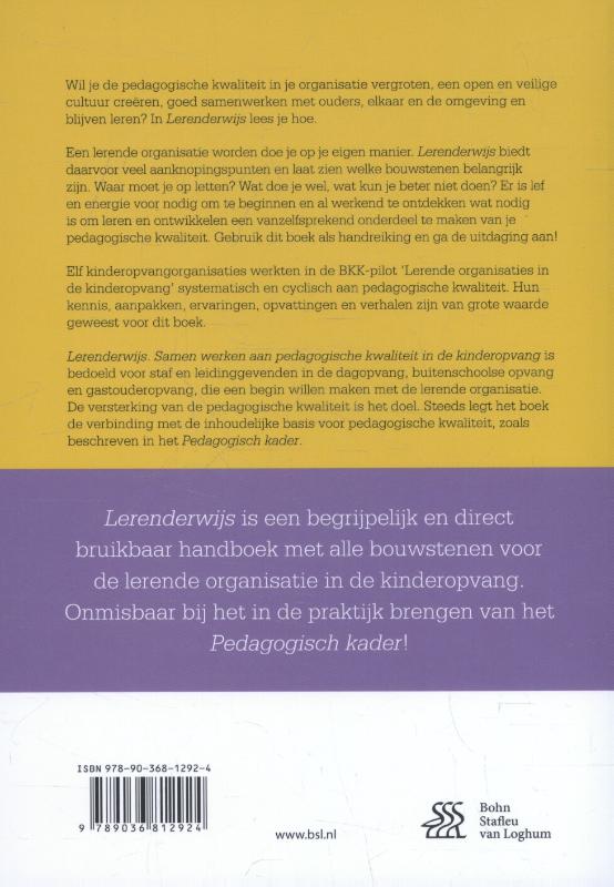 Achterkant van Lerenderwijs