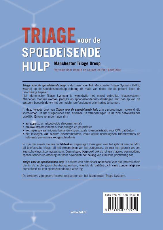 Achterkant van Triage voor de spoedeisende hulp
