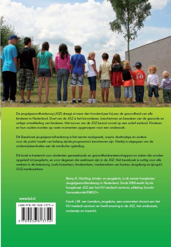 Achterkant van Basisboek jeugdgezondheidszorg