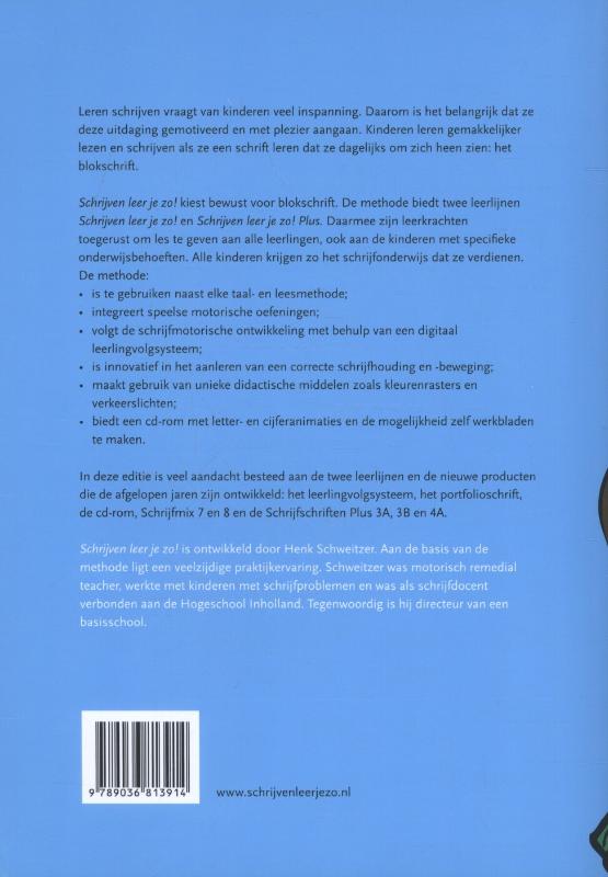 Achterkant van Handleiding